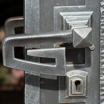 Old,And,Modern,Decorative,Forged,Metal,Elements,Of,Fences,,Doors